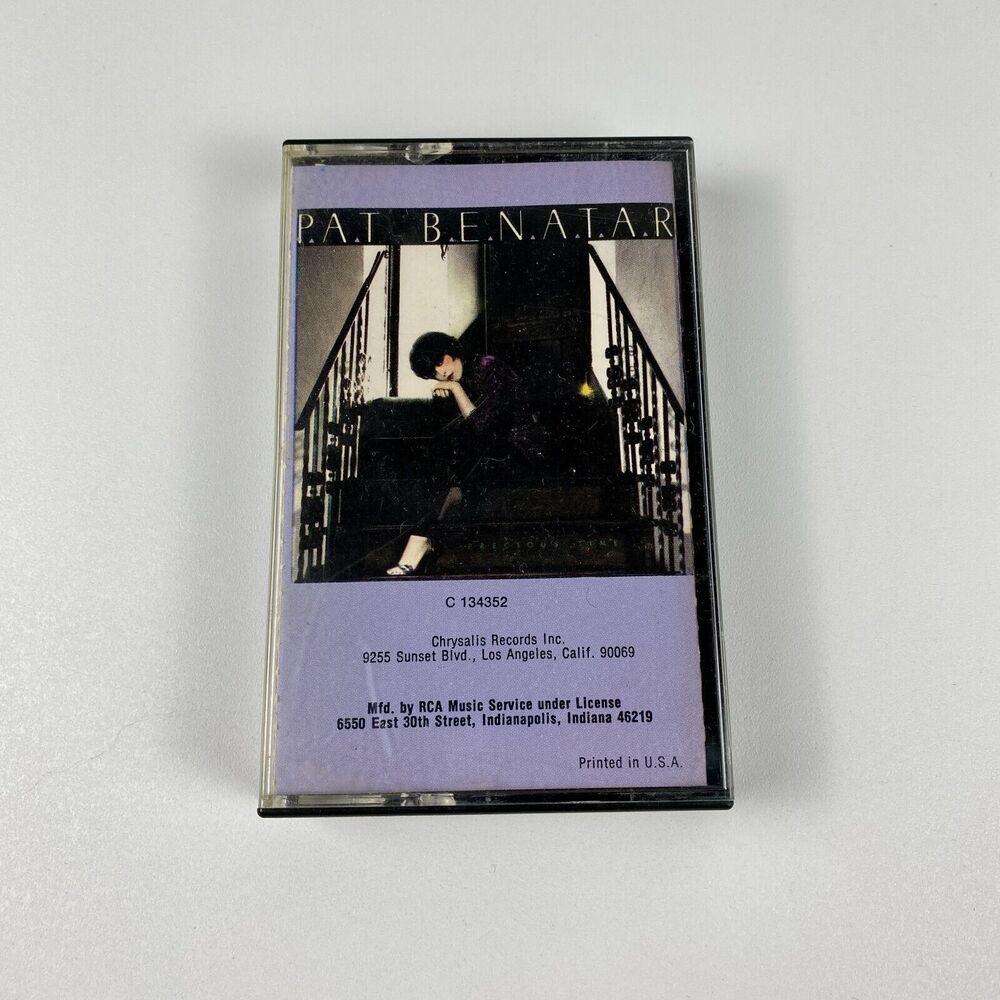 1981 Pat Benatar Precious Time Audio Cassette Tape Chrysalis Records Rock Roll